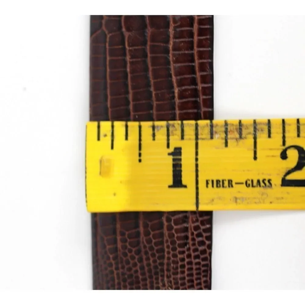 Bill Adler BROWN GENUINE LEATHER 1 1/8